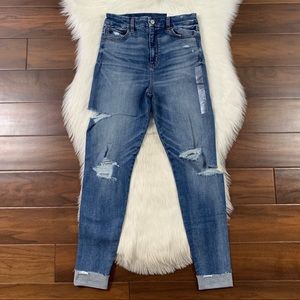 American Eagle Womens Size 4 / 27 Curvy Super Hi Rise Jegging Jeans Stretch